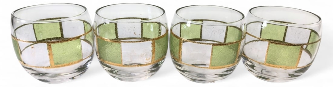 VTG Culver Prado Roly-Poly Glasses, 3.25" H (1 of 5)