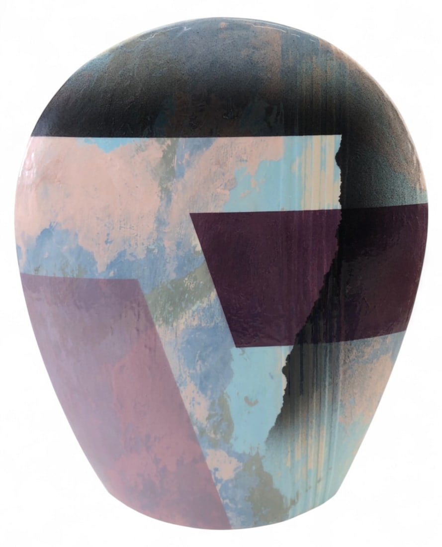 VTG John Bergan Studio Art Vase (1 of 7)