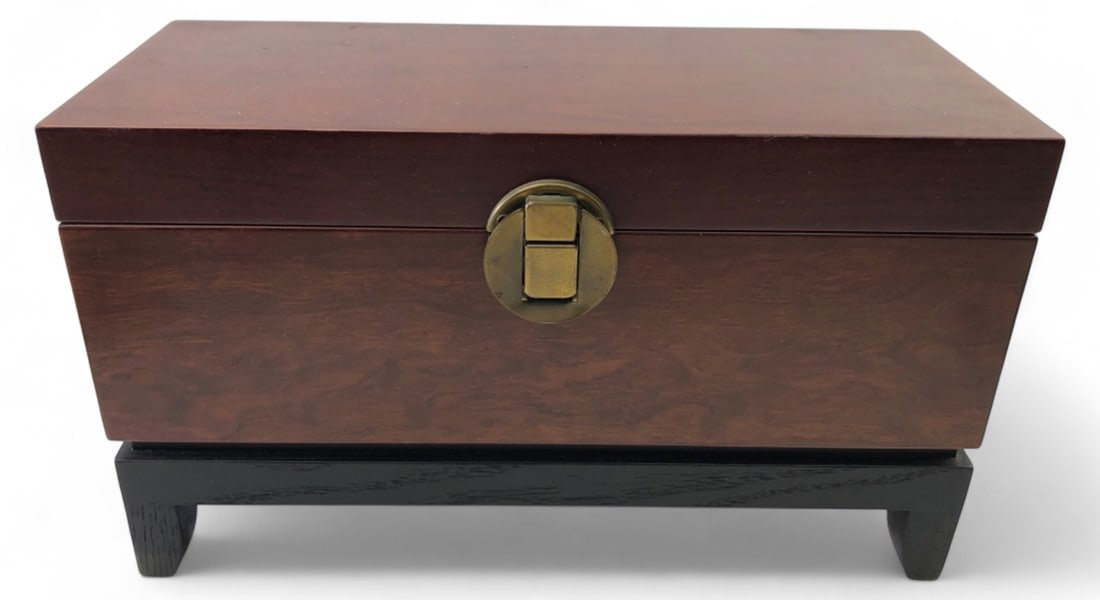 The Bombay Company Wooden Keepsake Box (1 of 9)