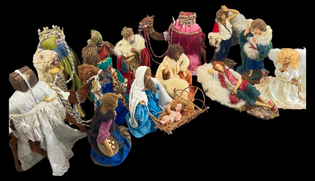 15pc Don Jose Balagna Original Nativity Set (1 of 8)