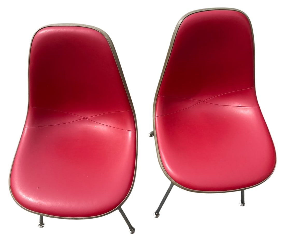 MCM Herman Miller Eames DSX Padded Shell Chairs - 10