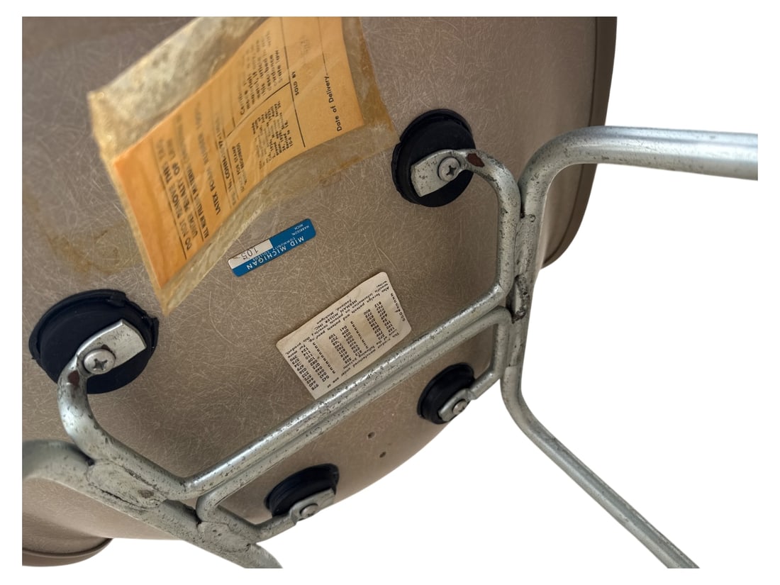 MCM Herman Miller Eames DSX Padded Shell Chairs - 4