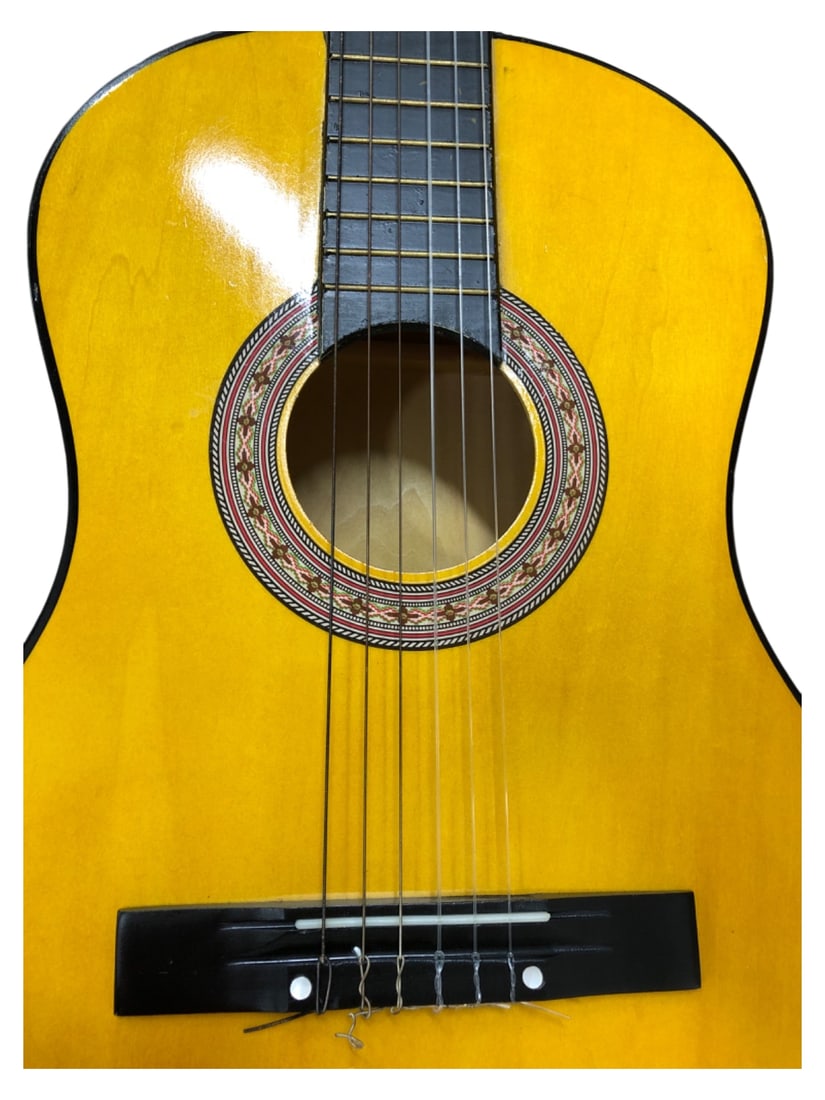 Unmarked Classical Acoustic Guitar - 2