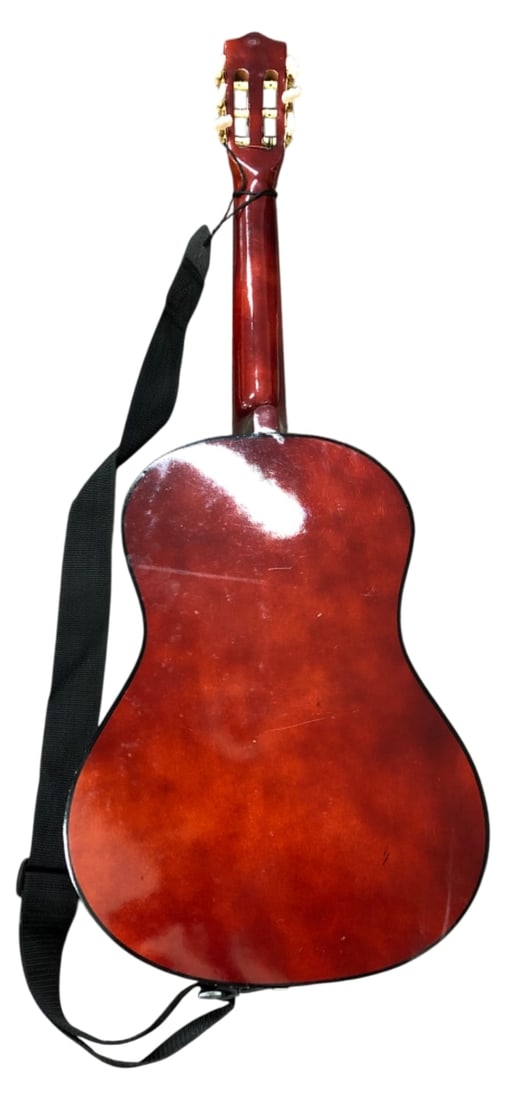 Unmarked Classical Acoustic Guitar - 5