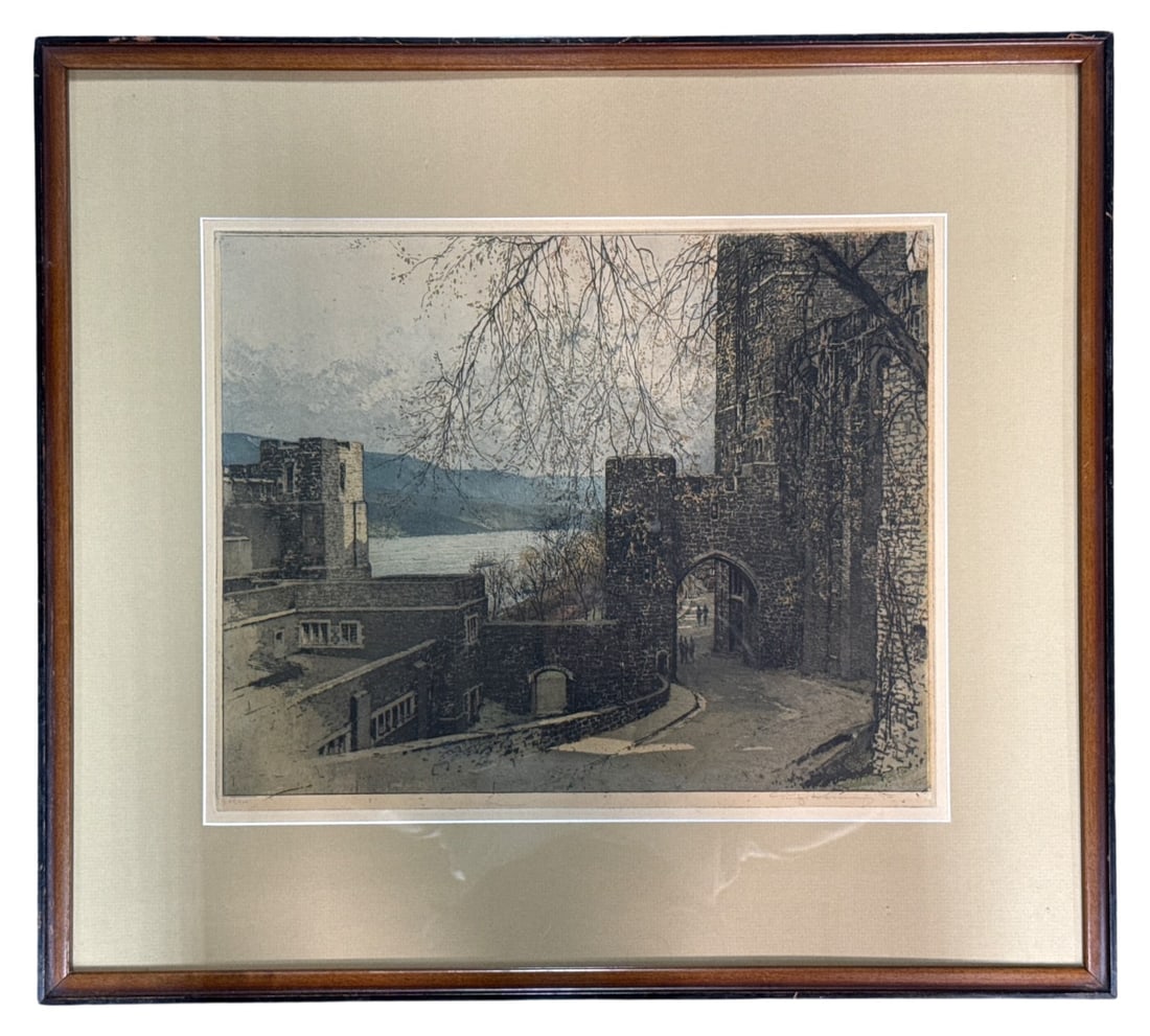 Luigi Kasimir West Point Color Etching (1 of 8)