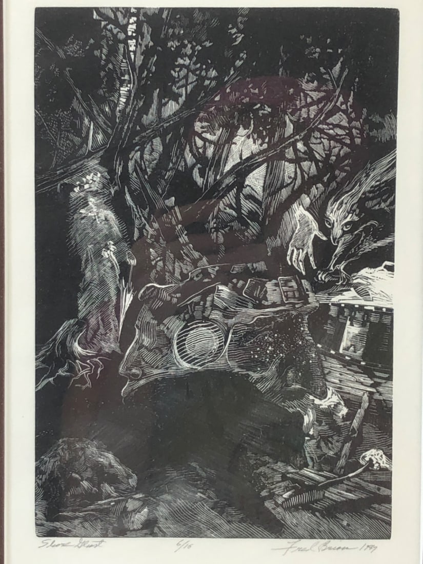 Fred Brian "Ghost Hunt" Signed Print 6/15 - 2