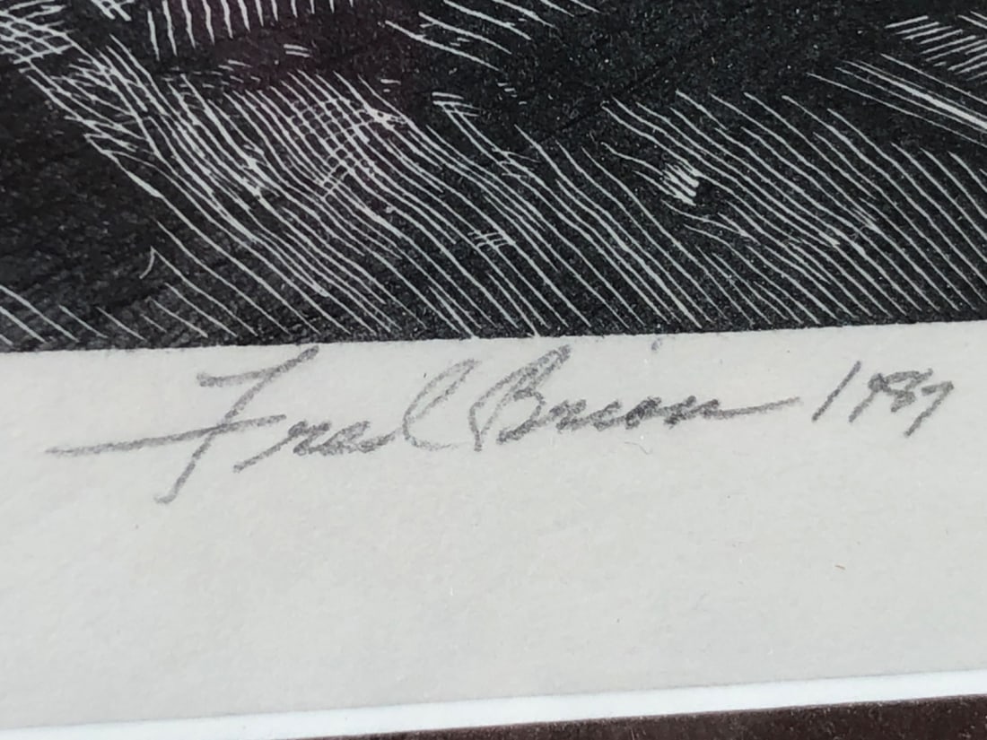 Fred Brian "Ghost Hunt" Signed Print 6/15 - 3