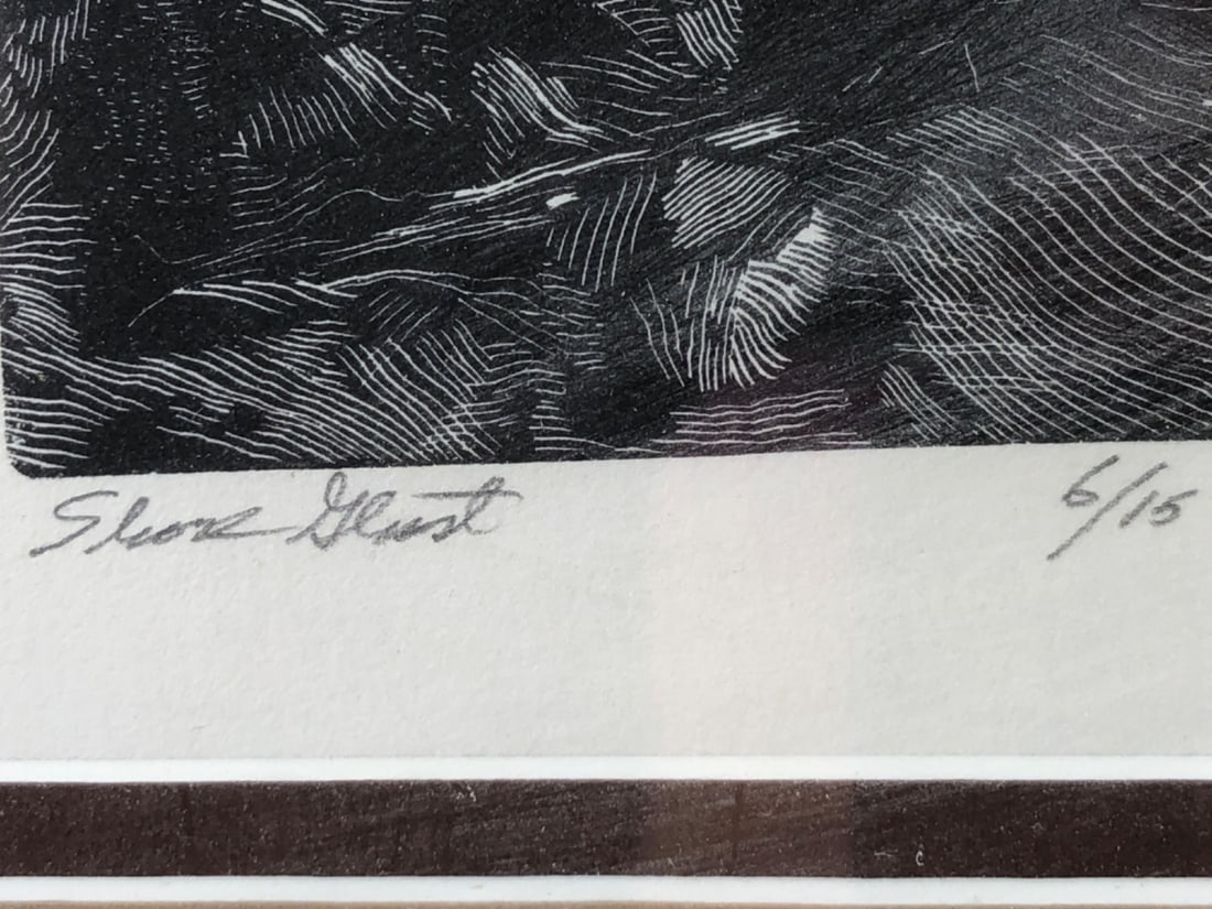 Fred Brian "Ghost Hunt" Signed Print 6/15 - 4