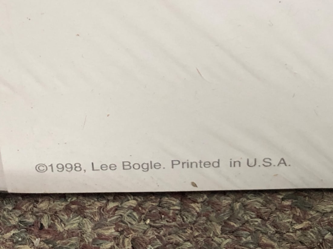 Lee Bogle "Quiet Refuge" Signed Print - 5