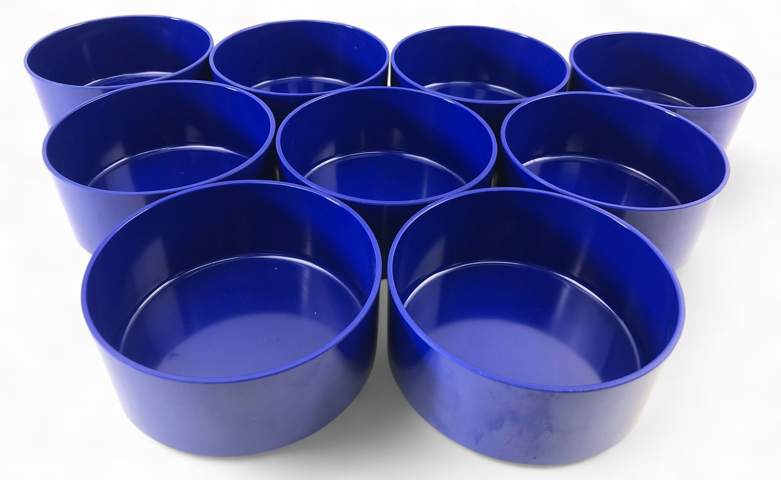 Heller Massimo Vignelli Blue Bowls Set of 9 (1 of 6)