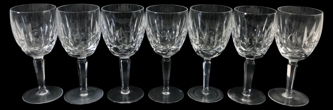Waterford Crystal Lismore Stemmed Glasses (7) (1 of 5)
