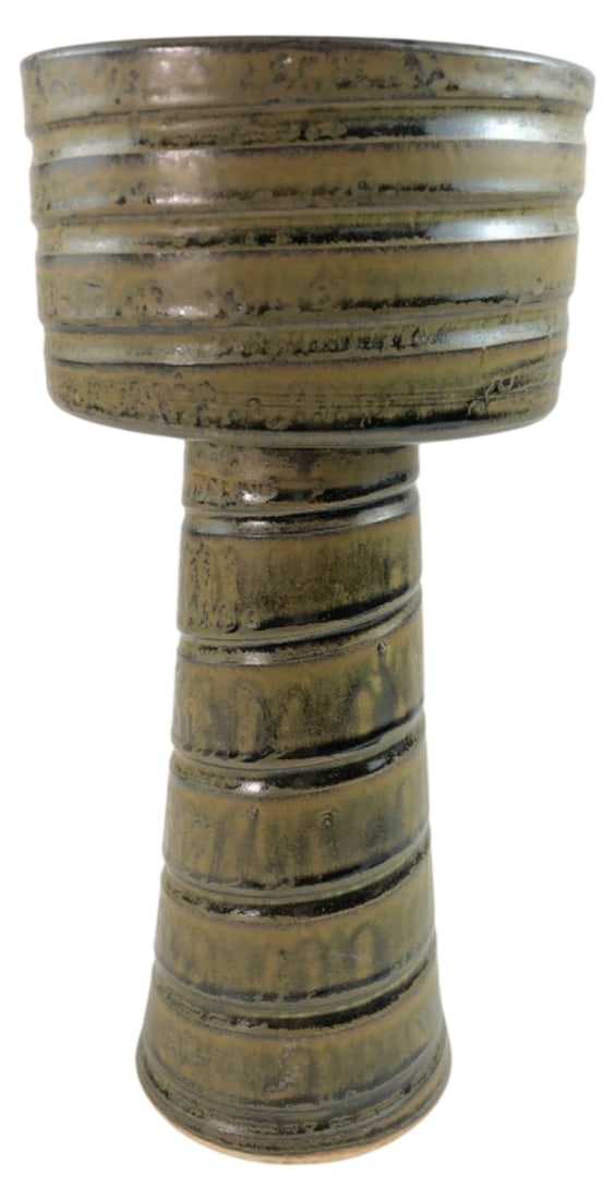 Moriizumi MCM Japanese Pottery Vase (1 of 5)