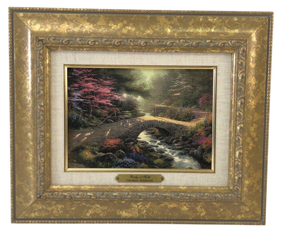 Thomas Kinkade Bridge of Faith Accent Print (1 of 4)