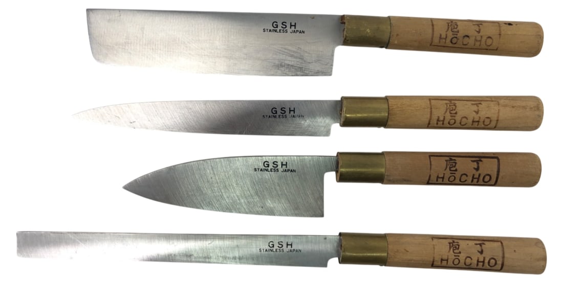 GSH Stainless Japan Hocho Knife Set (4) (1 of 5)