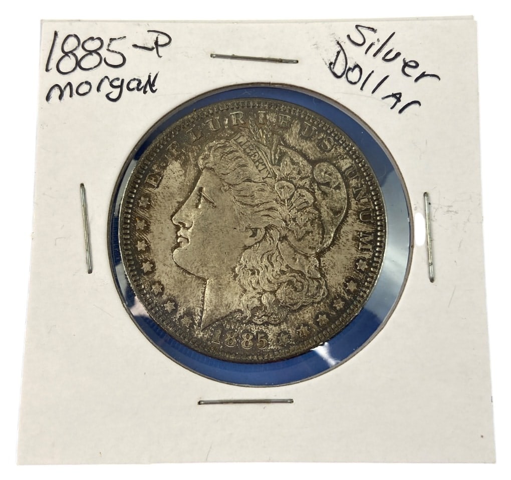1885-P Morgan Silver Dollar (1 of 3)