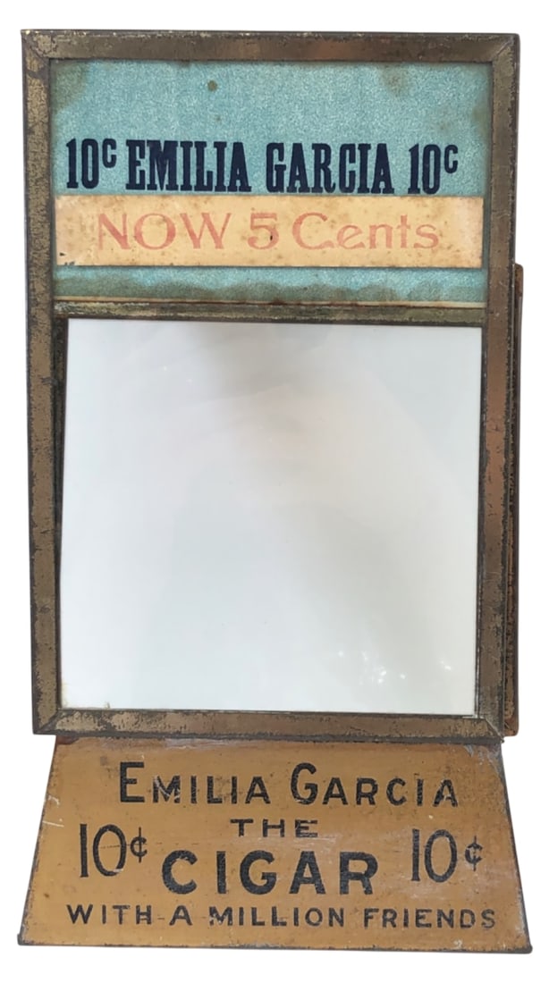 Emilia Garcia Tin Cigar Display Case 11" (1 of 6)