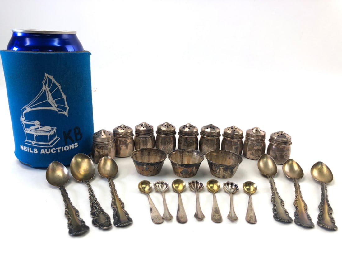 Sterling Silver Miniature Tableware Lot - 2