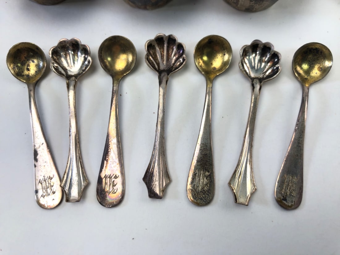 Sterling Silver Miniature Tableware Lot - 3