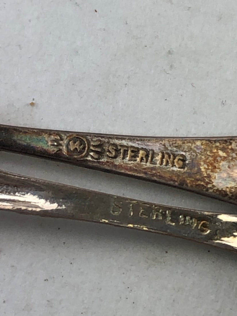 Sterling Silver Miniature Tableware Lot - 5