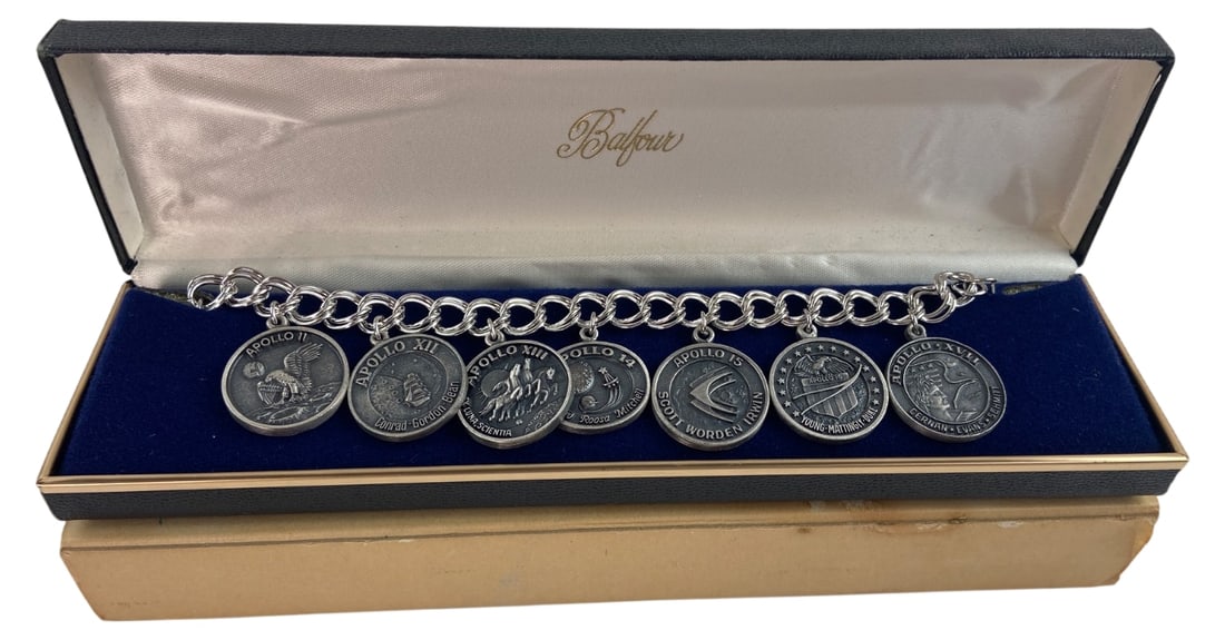 Balfour NASA Apollo Mission Charm Bracelet (1 of 4)