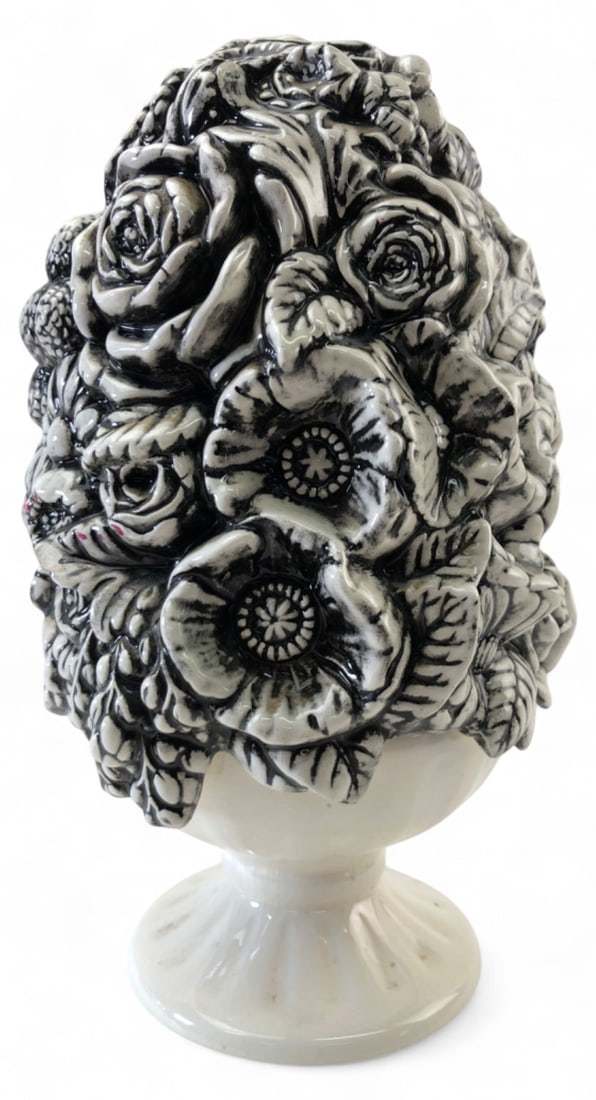 VTG Holland Mold Ceramic Floral Topiary (1 of 5)