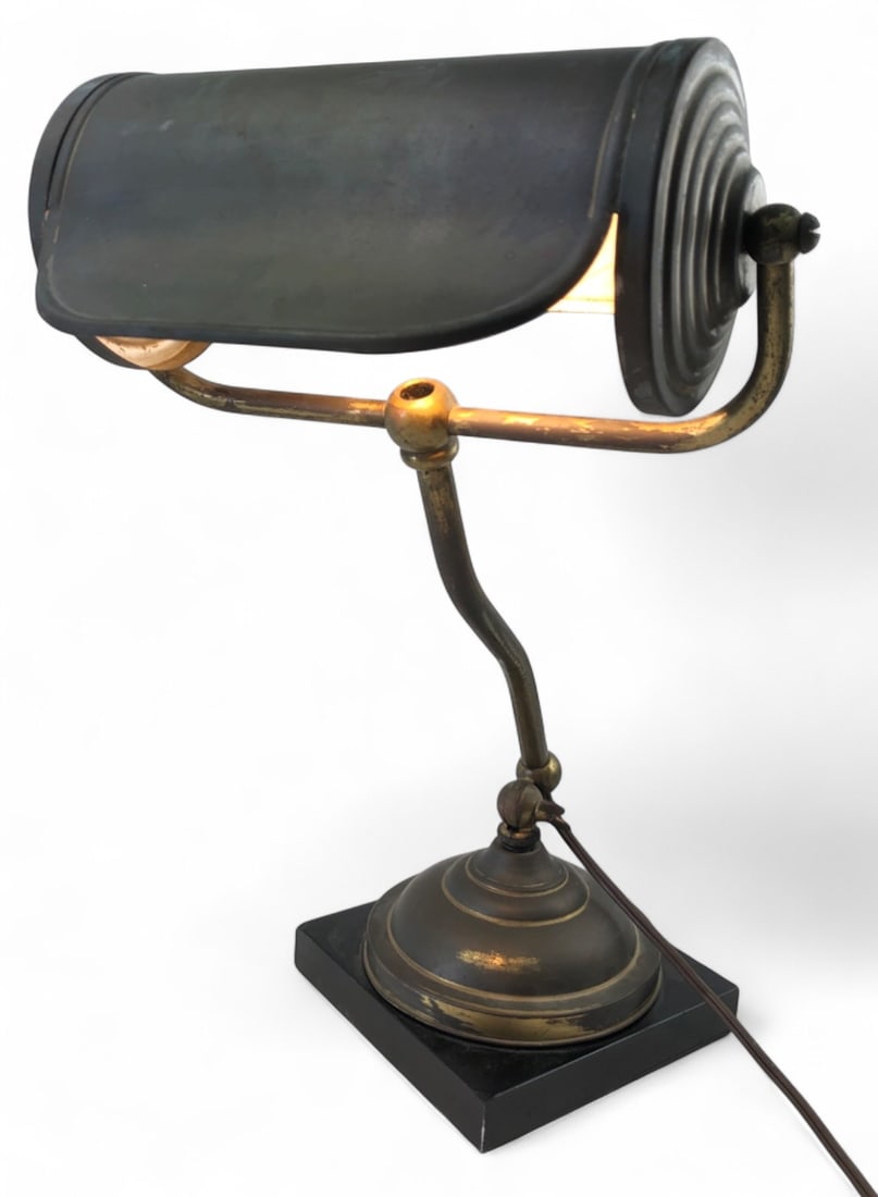 VTG Faries Adjustable Banker's Desk Lamp (1 of 8)