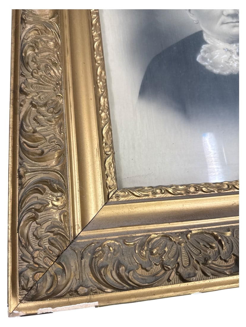 Antique Framed Portrait - 5