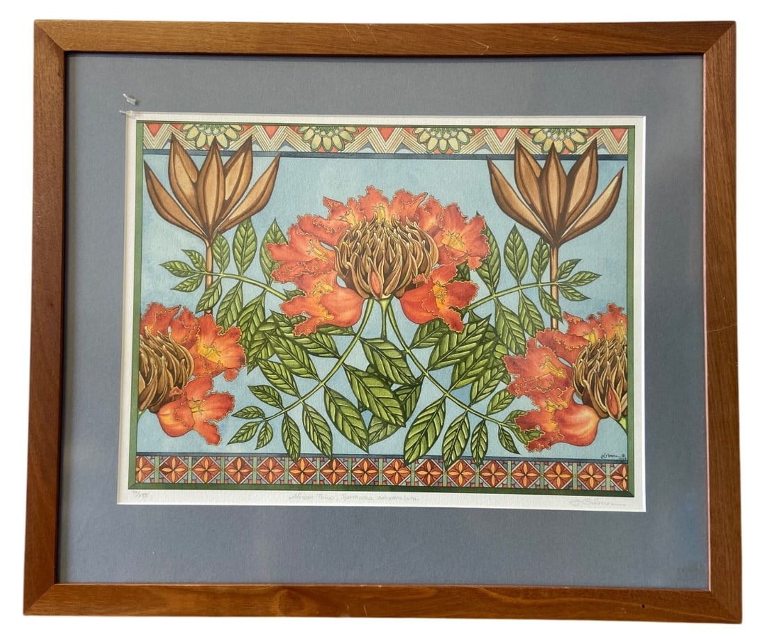 Jamie Lynn Gilmore African Tulip Giclee Print (1 of 10)