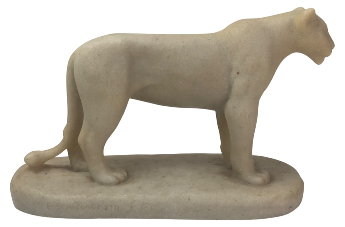 E. Schillaci 1971 Lioness Sculpture (1 of 5)
