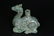 A bronze 'sheep'candlestick - 2