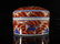 A bule and white and iron-red 'dragon' box - 4