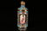 A brouze painted enamel 'character' snuff bottle