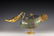 A cloisonne and gilt bronze 'duck' censer