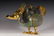 A cloisonne and gilt bronze 'duck' censer - 6