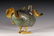 A cloisonne and gilt bronze 'duck' censer - 8