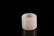 A Rare and Fine White Jade 'Character' Thumb Ring