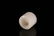 A Rare and Fine White Jade 'Character' Thumb Ring - 5
