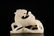 A Rare White Jade 'Horse and Monkey' Ornament