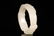A Top and Fine White Jade 'Bamboo' Ring - 6