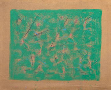 Salvatore EMBLEMA (Terzigno (Napoli), 1929 - 2006) Untitled 1969: EMBLEMA Salvatore, Untitled, 1969, colored earth on jute canvas, cm 200x253 Certificate issued by the artistConfirm of archivation by Archivio Salvatore Emblema M. Spatafora, E. Dall'Ara â€œStanza