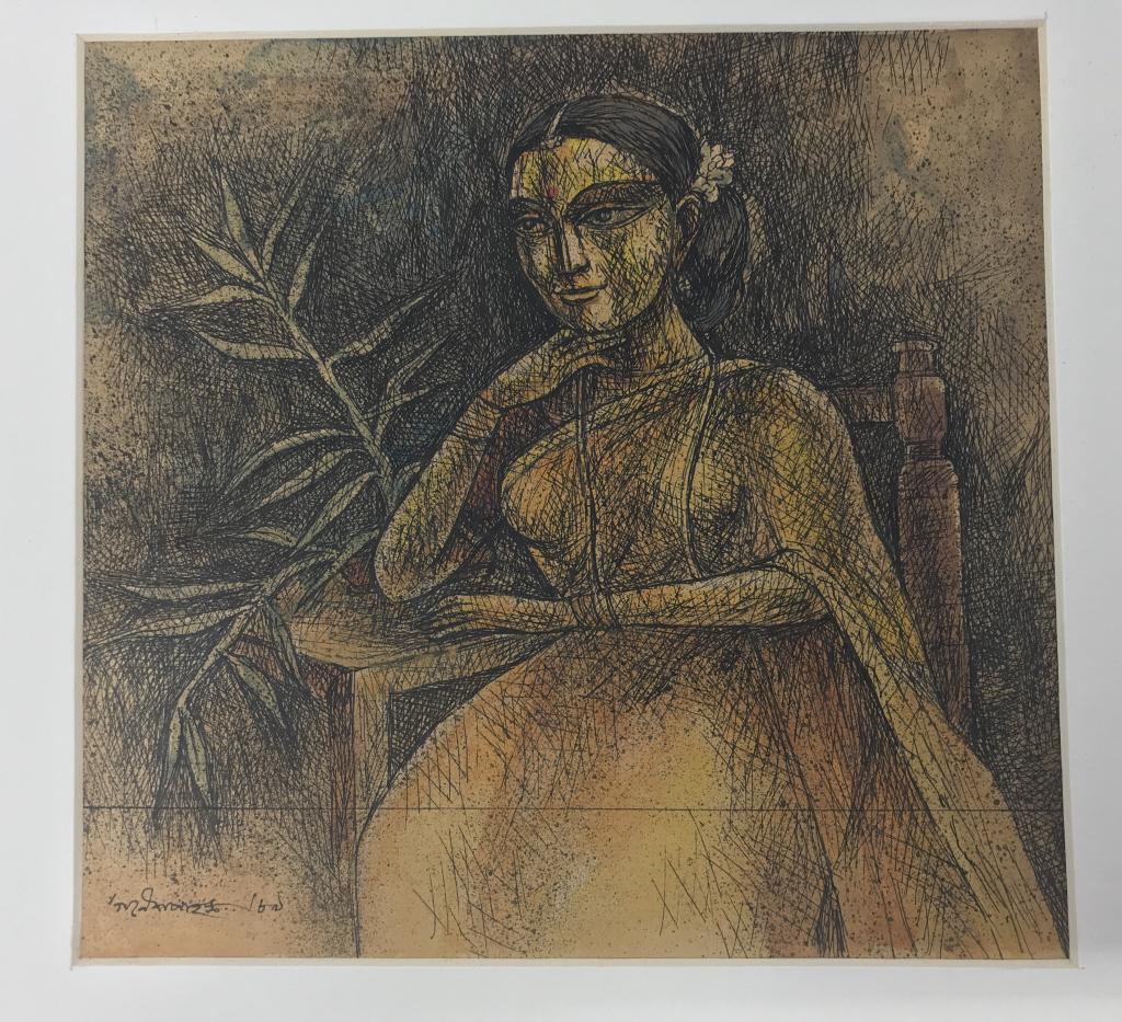 Ganesh Pyne: Ganesh Pyne Indian ( 1937-2013) Ganesh Pyne was a famous Indian painter and a draughtsman born in Kolkata India.He was one of the most notable artist of the Bengal school who had also developed his ow