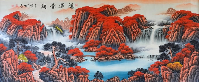 WANG SHUMING PATTERN PAINTING