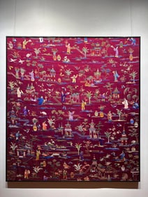 EMBROIDERY WITH PATTERN