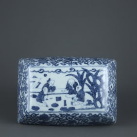 BLUE&WHITE GLAZE DRAGON BOX