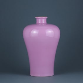 UNDERGLAZE RED GLAZE PATTERN VASE