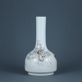 Green glazed high-foot fruit plate