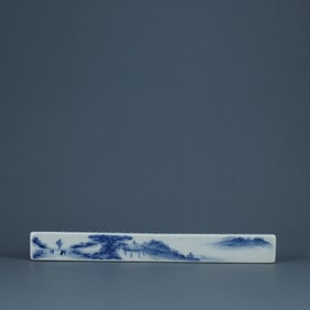 BLUE&WHITE GLAZE ORNAMENT