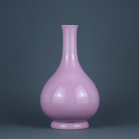 UNDERGLAZE RED GLAZE PATTERN VASE