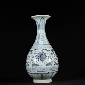 BLUE&WHITE GLAZE VASE