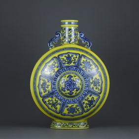 BLUE&WHITE GLAZE VASE